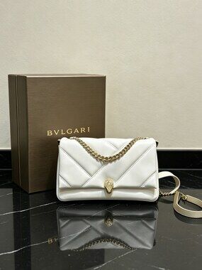 BVLGARI Serpenti Forever Maxi Chain Shoulder Bag